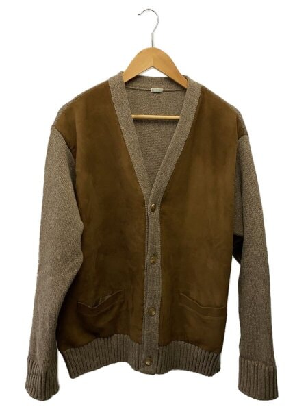 A.PRESSE(アプレッセ) / 23AW/Cashmere Suede Combination Cardigan/3 
