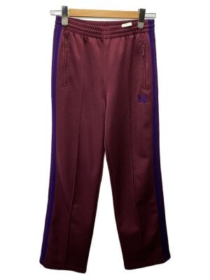 Needles / 18AW/TRACK PANT POLY JACQUARD BLOCK/M/ポリエステル/BRD/総柄/DI177// Needles(ニードルズ) / 18AW/TRACK PANT POLY JACQUARD BLOCK/M