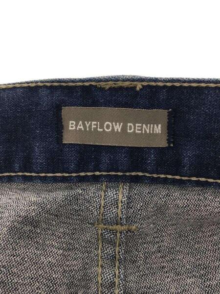 BAYFLOW ベイフロー TAPERED ダメージ&リペア加工 テーパード デニムパンツ ストレッチ W30 送料無料 美品 BAYFLOW DENIM ベイフロー ダメージ リペア加工 デニム パンツ スリム サイズ31 テーパード ジーンズ ストレッチ