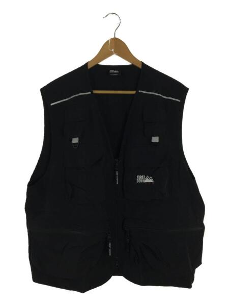 FIRST DOWN(ファーストダウン) / フィッシングベスト/XL/ナイロン/BLK 