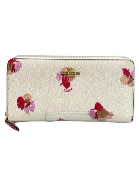 COACH(コーチ) / 長財布_フローラル_花柄/キャンバス/WHT/花柄 