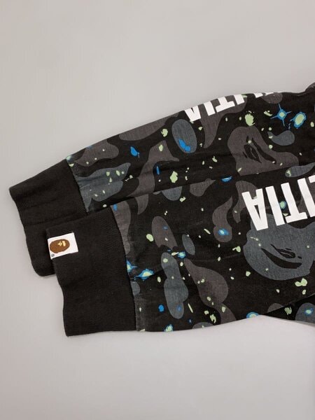 A・BATHING APE ストライプ長袖Tシャツ 2025年秋⑬ A・BATHING APE ストライプ長袖Tシャツ 2025年秋⑬ A・BATHING APE