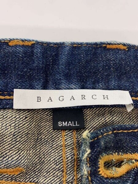 BAGARCH(バガーチ) / ダメージ加工スキニーパンツ/S/デニム/IDG 