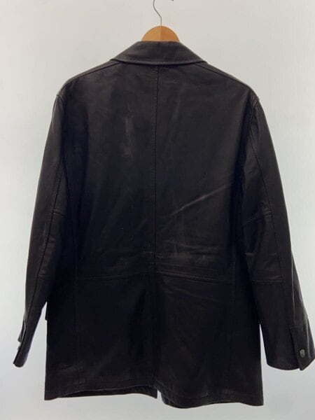 HUGO BOSS / レザージャケット/M/レザー/BLK/22-0602/擦れ・ヨゴレ・キズ有 HUGO BOSS(ヒューゴボス) / レザージャケット/M/レザー/BLK/22-0602