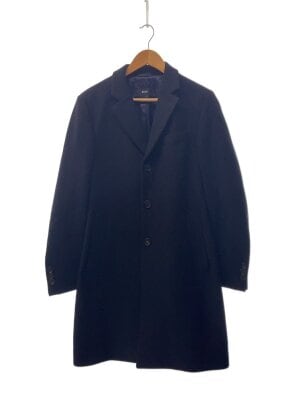 【中古】 コート BOSS ブラック 即買い❌ 楽天市場】ヒューゴボス コート ステンカラーコートの通販