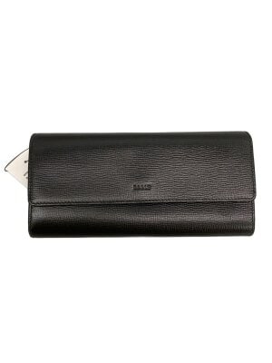 BALLY(バリー) / 長財布/レザー/BLK/無地/メンズ/6306285 | 中古品の