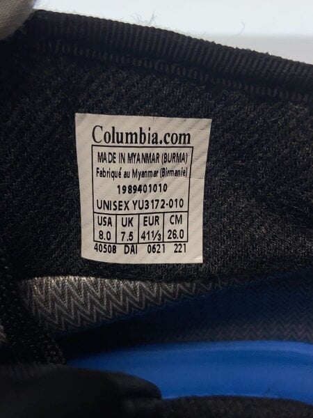 Columbia(コロンビア) / ハイカットスニーカー/26cm/BLK/YU3172-010