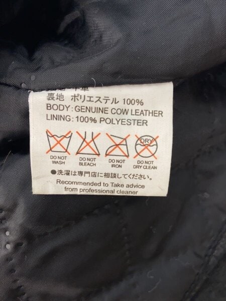 DEGNER(デグナー) / アームライン/シングルライダースジャケット/L