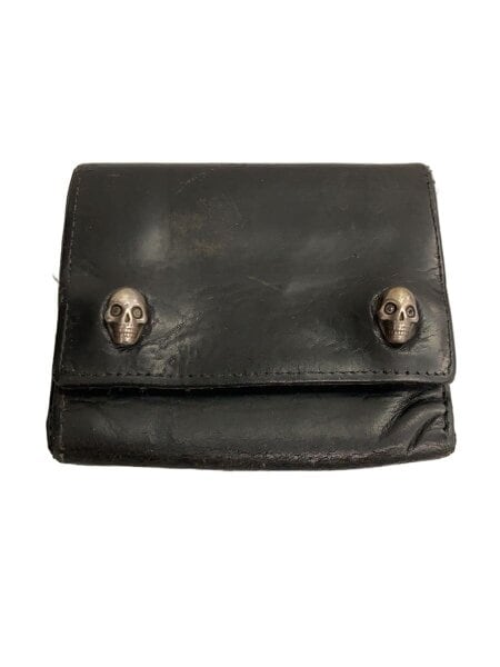 ARGENT GLEAM(アージェントグリーム) / 3つ折り財布/レザー/BLK/メンズ 