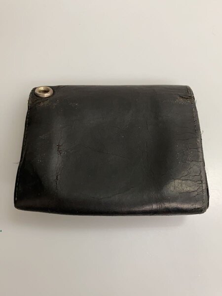 ARGENT GLEAM(アージェントグリーム) / 3つ折り財布/レザー/BLK/メンズ 