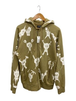 しも様　再出品用 STUSSY(ステューシー) / STOCK LOGO ZIP HOODIE/シミ有/ジップパーカー