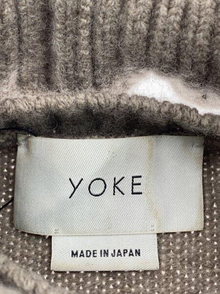 YOKE(ヨーク) / セーター(厚手)/M/ウール/ブラウン7/YK19AW0076S