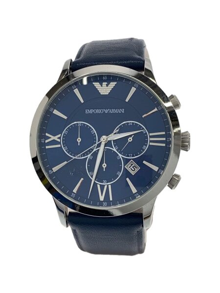 Emporio Armani クロノグラフ 腕時計 ネイビー 型番AR11226 【公式通販】