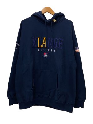 X-LARGE(エクストララージ) / パーカー/L/コットン/NVY/101234012009