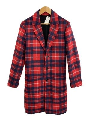 LOVELESS(ラブレス) / チェスターコート/36/ウール/RED/62b35-400-86