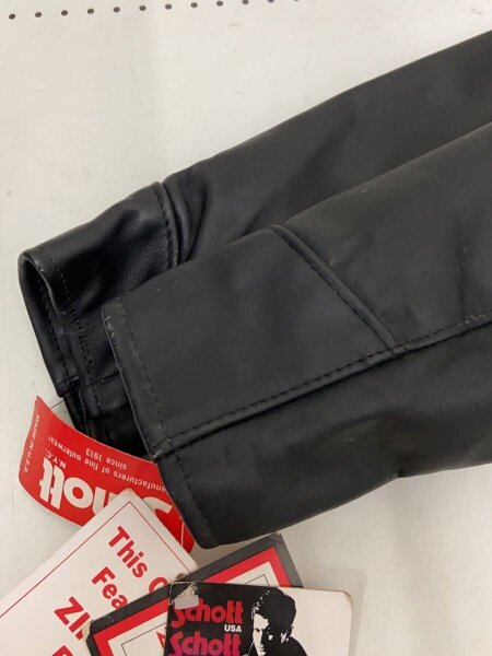 Schott(ショット) / ライナー付き/シングルライダースジャケット/34