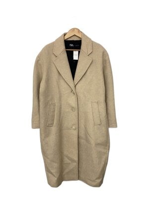 ZARA(ザラ) / ウールブレンドコート/S/ウール/GRY/9845/715/802 | 古着