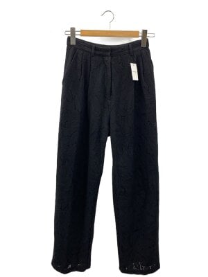 CLANE(クラネ) / SATIN SLACKS PANTS/スラックスパンツ/0/グレー/無地