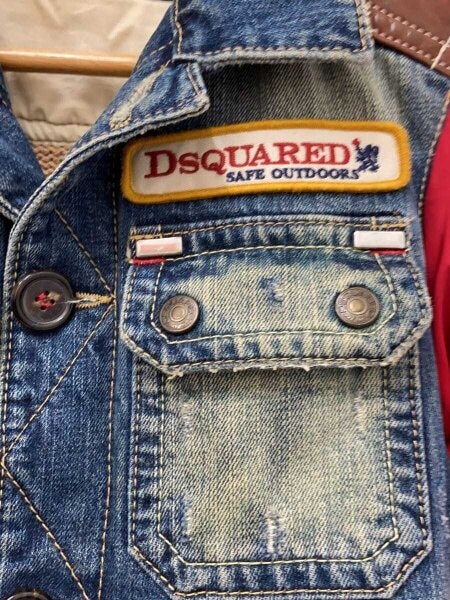 DSQUARED2(ディースクエアード) / デニム切替ダウンジャケット/44 