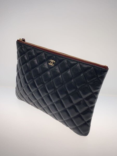 シャネル　クラッチバック CHANEL(シャネル) / クラッチバッグ/レザー/BLK// | 中古品の販売