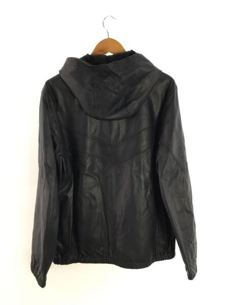 新作COACHリバーシブルフーデットレザートレーナー