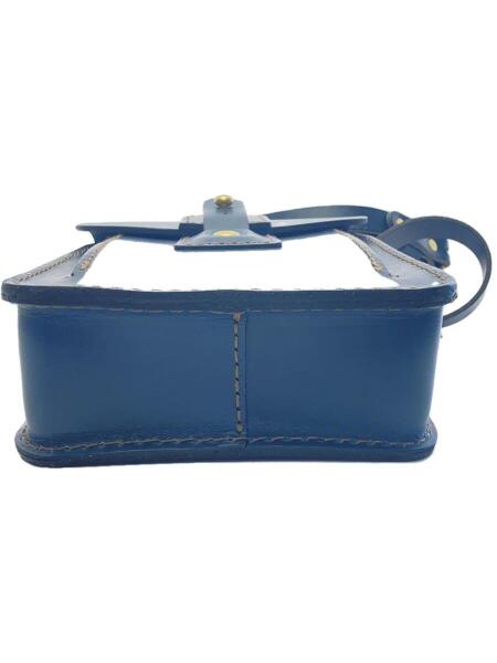 HERZ ネイビー レザー ショルダーバッグ HERZ(ヘルツ) ⁄ お散歩