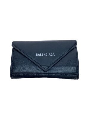 BALENCIAGA したがえ バレンシアガ キーケース 6連キーケース ブラック 