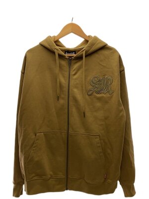 SUPPLIER(サプライヤー) / ×Ecosys skull full zip hoodie/XL/コットン