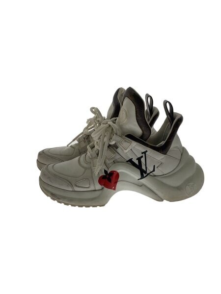 LOUIS VUITTON(ルイヴィトン) / ローカットスニーカー/36.5/WHT/レザー 