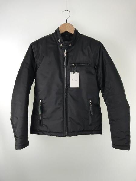 KADOYA(カドヤ) / シングルライダースジャケット/M/ナイロン/BLK