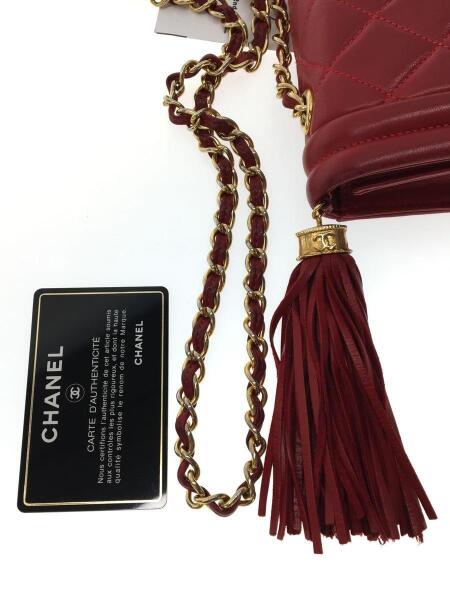 CHANEL(シャネル) / マトラッセタッセルチェーンショルダーバッグ 