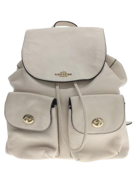 COACH(コーチ) / コーチ/リュック/オールレザー/レザー/ホワイト COACH(コーチ) / コーチ/リュック/オールレザー/レザー/ホワイト