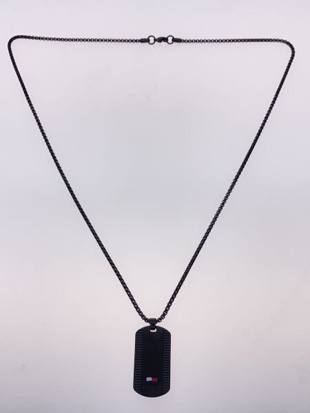 TOMMY HILFIGER(トミーヒルフィガー) / ネックレス/ステンレス/BLK 
