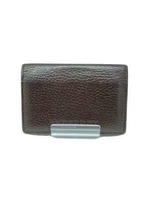 BURBERRY(バーバリー) / パスケース/レザー/BLK/無地/メンズ/TBカード