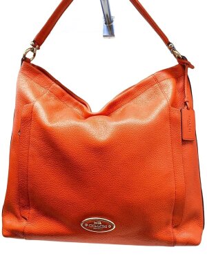 COACH(コーチ) / ショルダーバッグ/PVC/オレンジ/花柄/C9938 | 中古品 