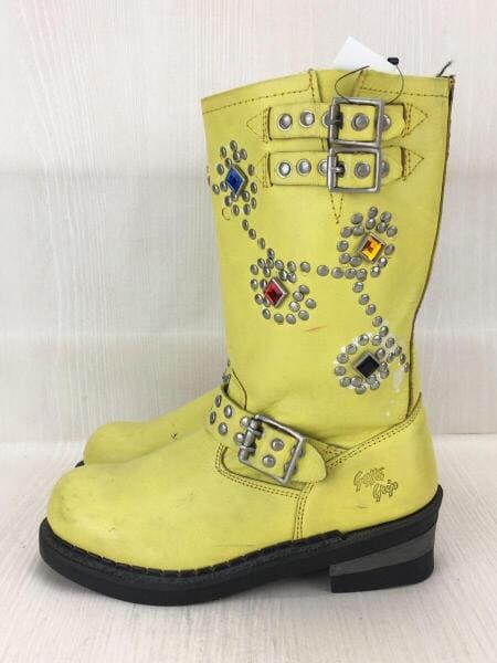 GETTA GRIP(ゲッタグリップ) / エンジニアブーツ/UK4/YLW/レザー GETTA GRIP(ゲッタグリップ) / エンジニアブーツ/UK4/YLW/レザー