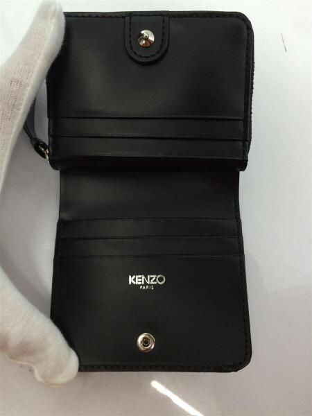 KENZO(ケンゾー) / 2つ折り財布/レザー/BLU/無地 | 中古品の販売・通販