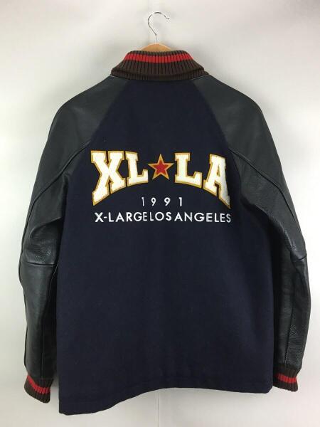 X-LARGE(エクストララージ) / スタジャン/M/ウール/NVY/0123506 | 古着 