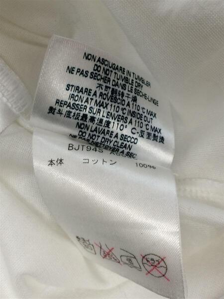 NEIL BARRETT(ニールバレット) / Tシャツ/M/コットン/WHT/プリント 