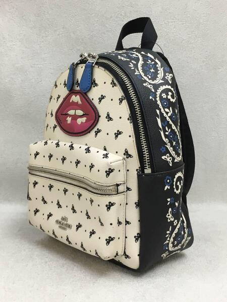 コーチ COACH✨ ミニリュック バックパック 花柄 バタフライ リップ 