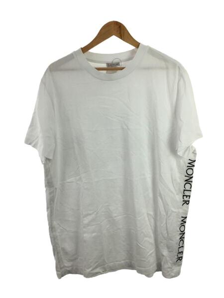 MONCLER(モンクレール) / サイドロゴ/刺繍Tシャツ/XXL/コットン/WHT/C 