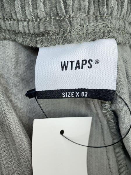 WTAPS(ダブルタップス) / ボトム/3/コーデュロイ/KHK/222TQDT-PTM03 