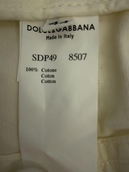 DOLCE&GABBANA(ドルチェアンドガッバーナ) / ボトム/44/コットン/WHT