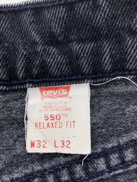 Levi’s / ストレートパンツ/32/デニム/GRY/40550-4159 Levi's(リーバイス) / ストレートパンツ/32/デニム/BLK/無地/40550