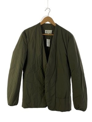 美品 メゾンマルジェラ17AW ウール ノーカラージャケット 専用 17aw Maison Margiela 10 ウールノーカラージャケット 専用 17aw