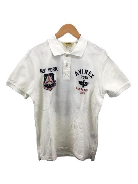 AVIREX(アヴィレックス) / ポロシャツ/XL/コットン/WHT/6173307/FLYING 