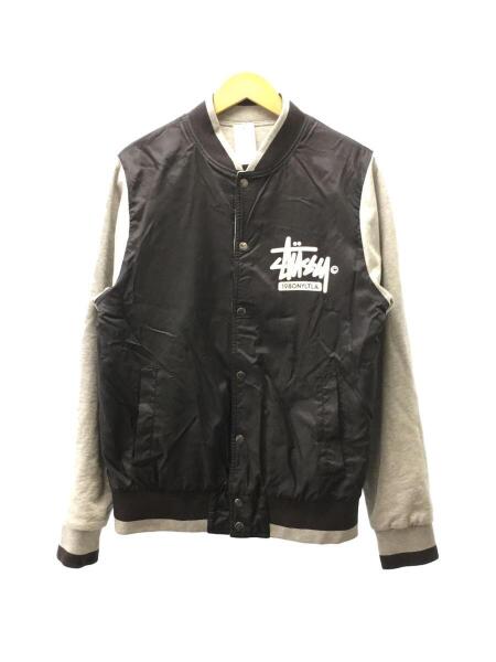 STUSSY(ステューシー) / スタジャン/M/ナイロン/BLK/リバーシブル