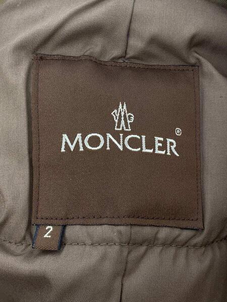 モンクレール MONCLER 44357 ダウン コート コットン 茶タグ ブラウン 