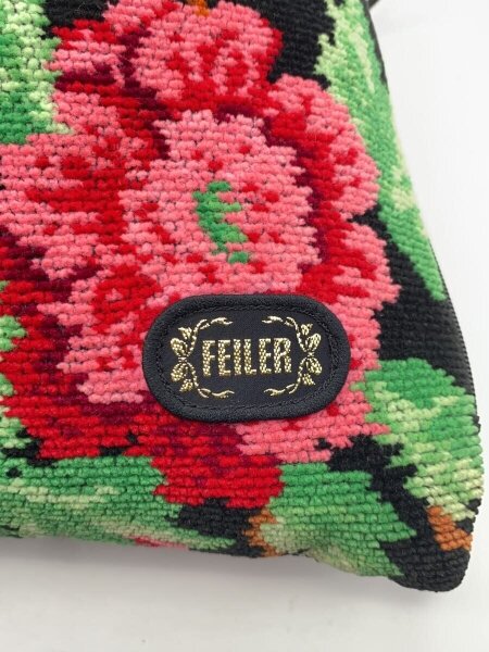 FEILER(フェイラー) / 巾着/ポーチ/--/BLK/花柄 | 中古品の販売・通販 