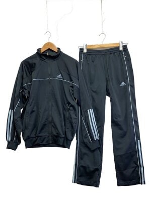 adidas(アディダス) / ジャージ/黒金/セットアップ/S/ポリエステル/BLK